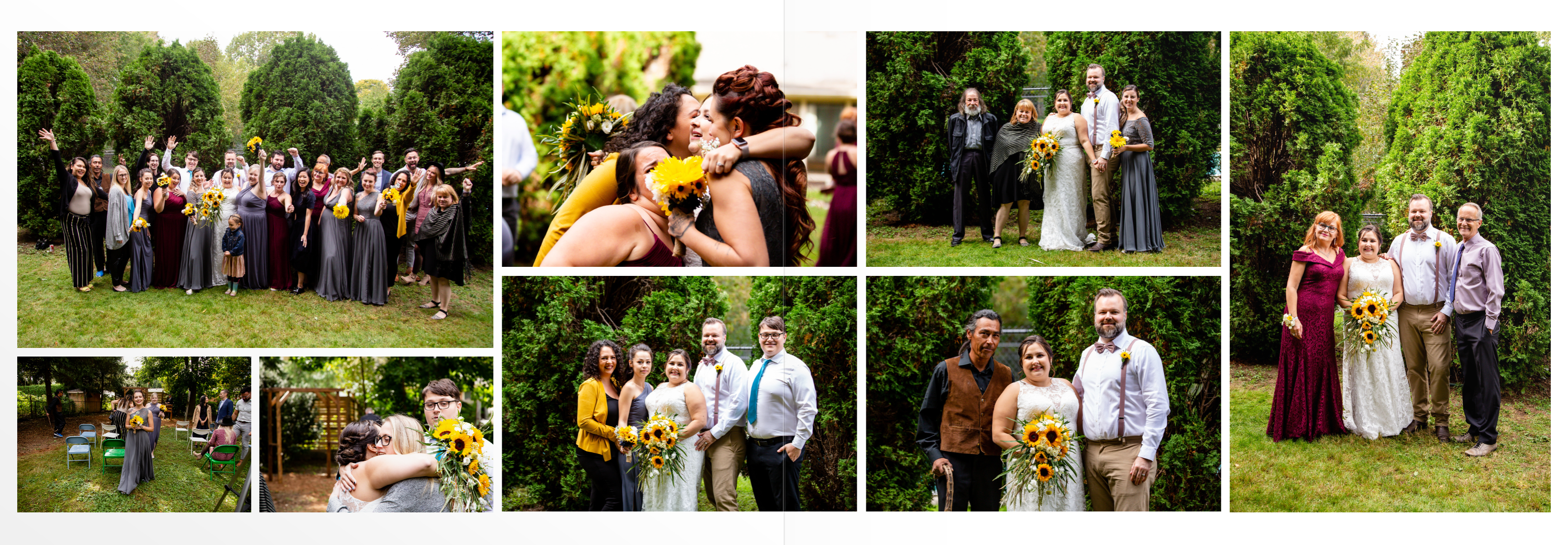 London Ontario backyard Wedding Photography celebration