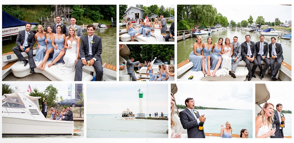 bridal party Wedding Photography Grand Bend 
