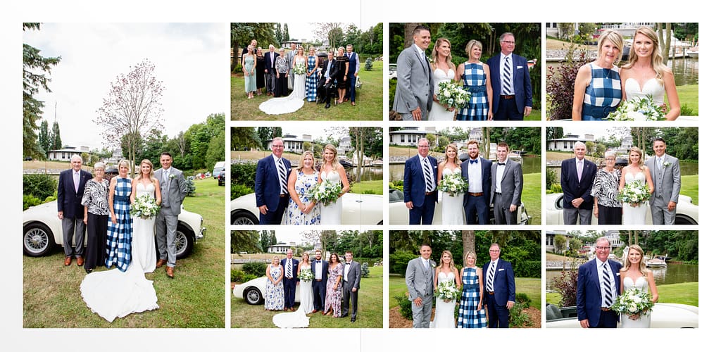 family Wedding Photography Grand Bend 