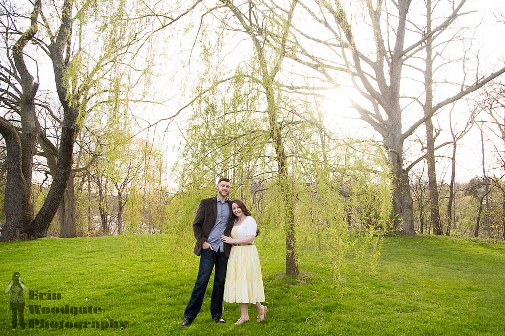spring engagement photography london ontario