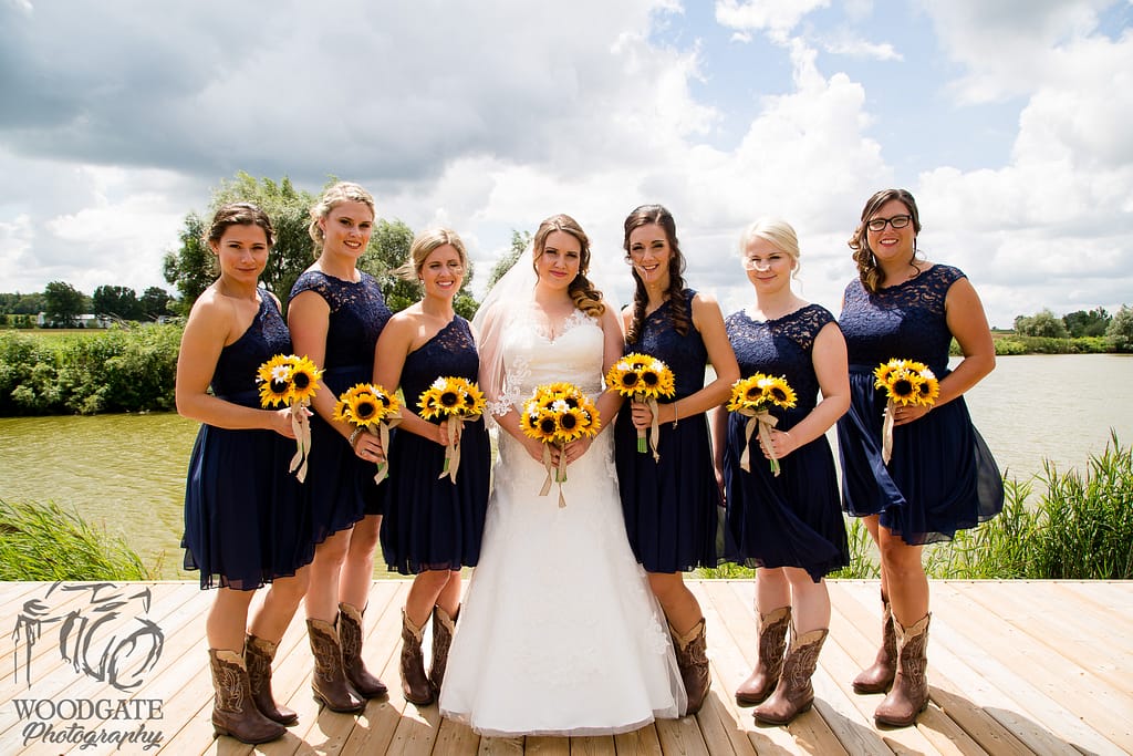 Farm wedding photography ontario