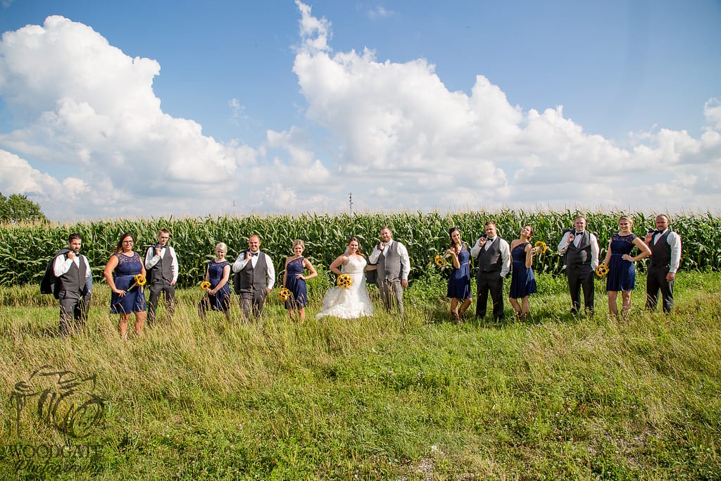 Farm wedding photography ontario