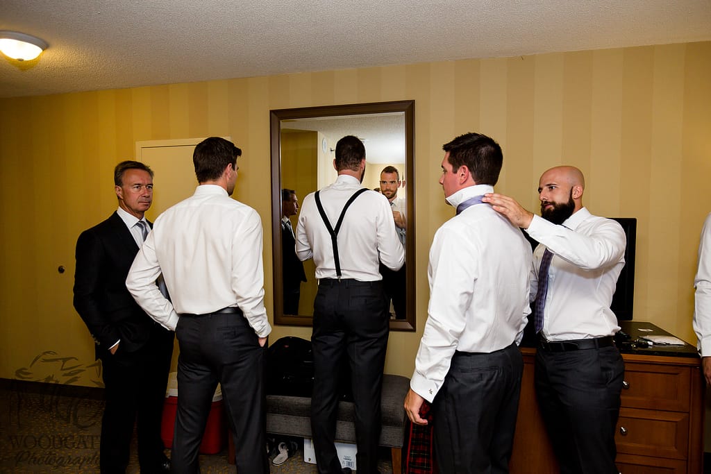groomsmen getting ready london ontario