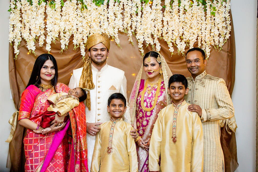 Bangladeshi wedding london ontario family photos