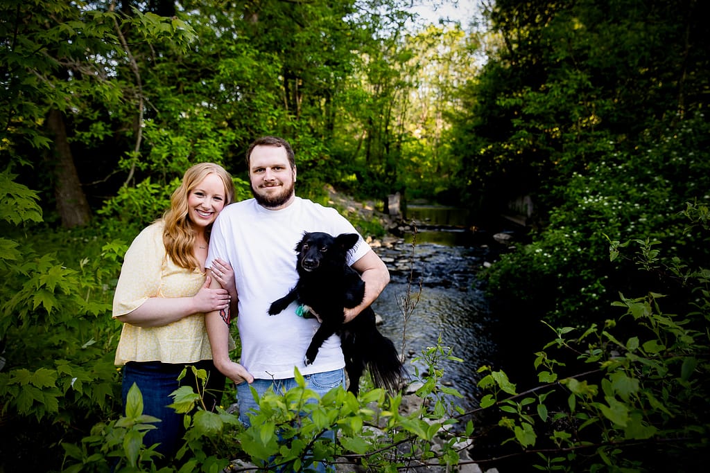 Engagement photos Thomas Ingersoll Scenic trail