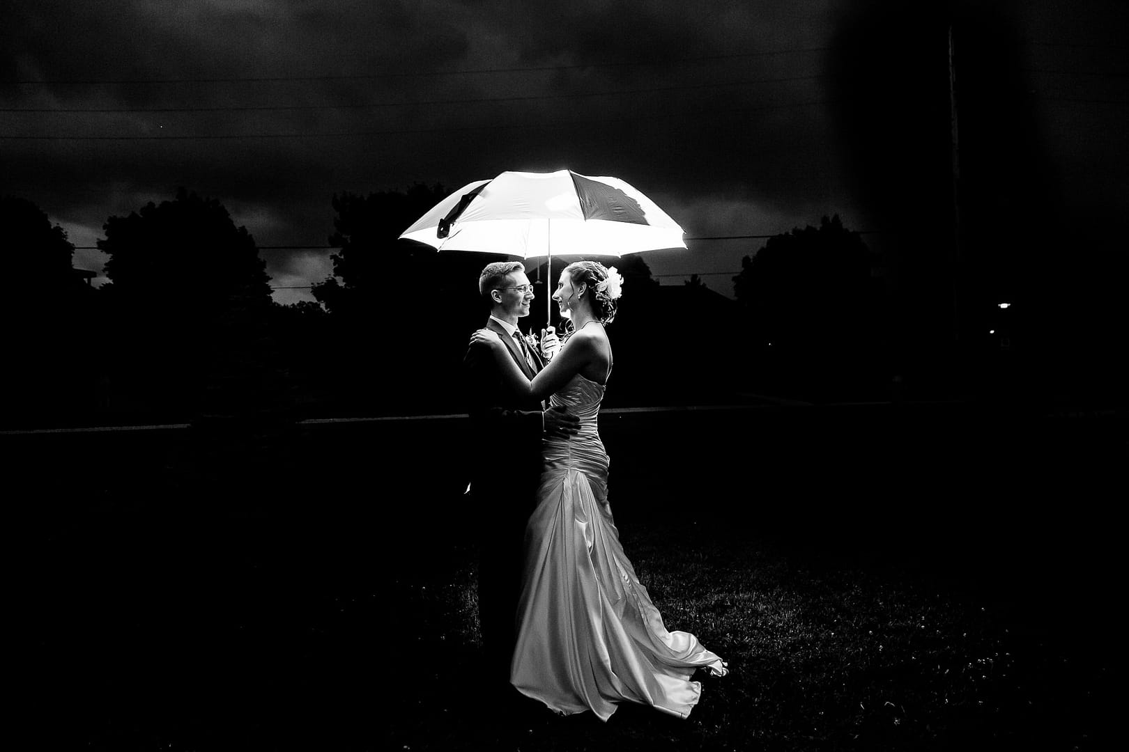 rainy wedding photography london ontario