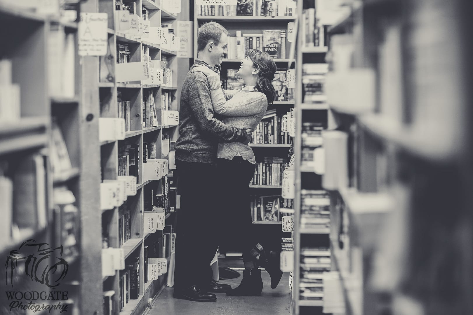 City Lights Book Shop Engagement Photography London Ontario