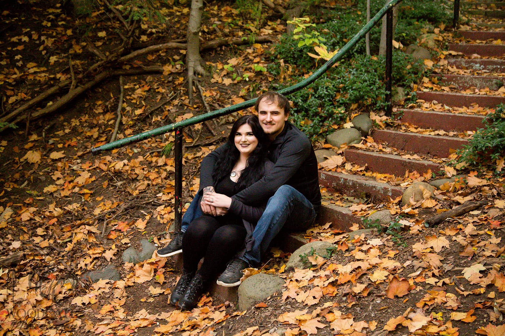 Fall Engagement Photographer Civic Gardens London Ontario