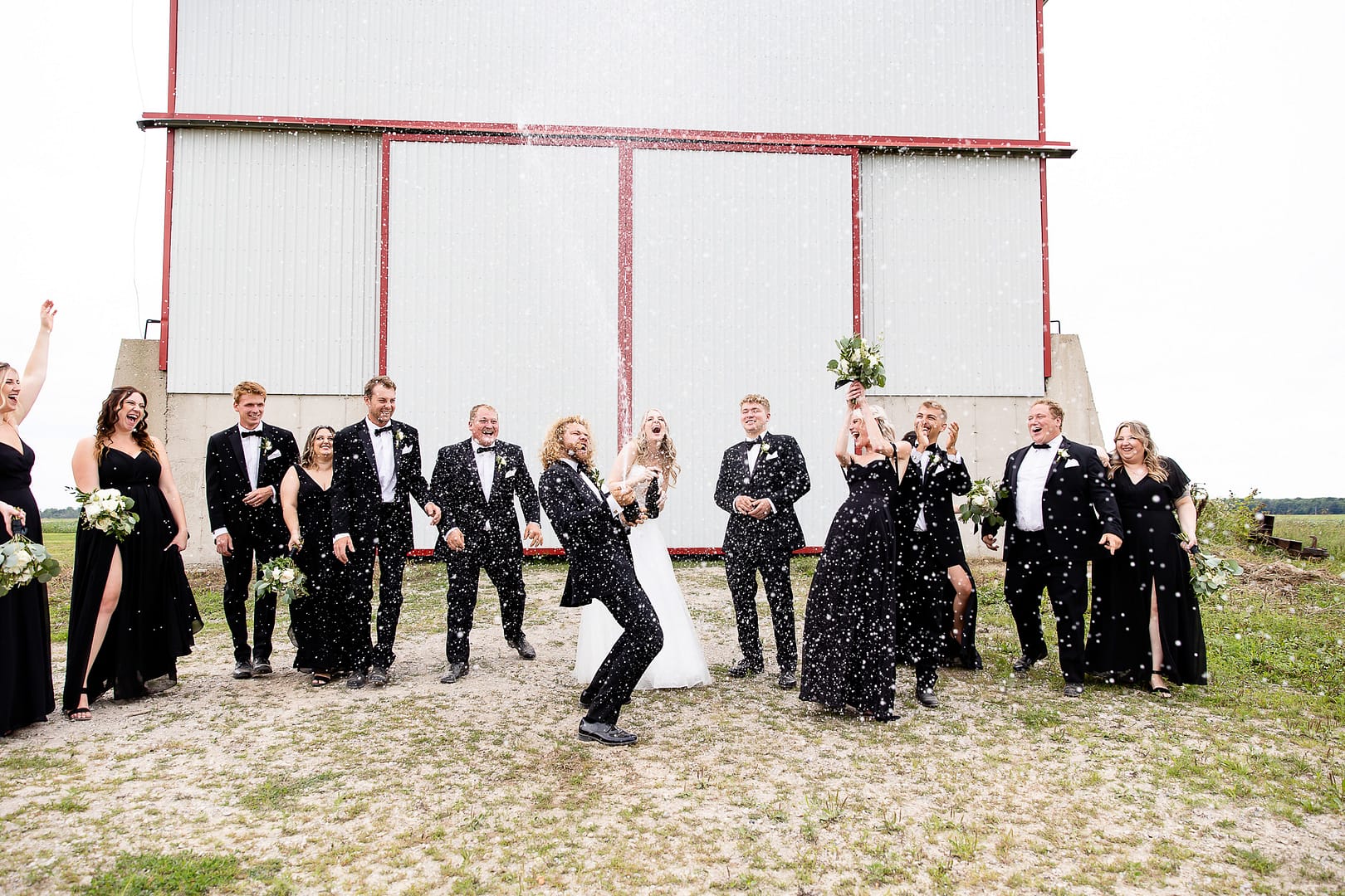 What does a typical wedding day look like?