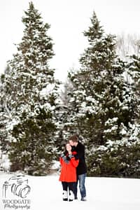 Winter Engagement Session Ontario
