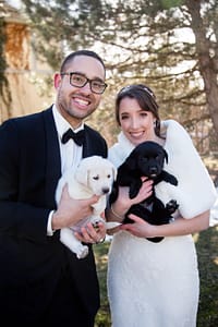 Rescue Puppies + Weddings = Awesome!