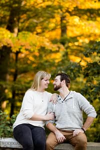 London Ontario fall engagement photography
