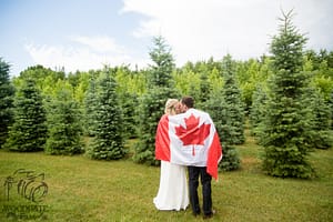 Canada Day Wedding Photography