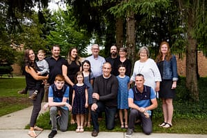 extended family photography london ontario