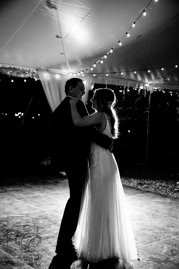 The Clearing Wedding Photography first dance