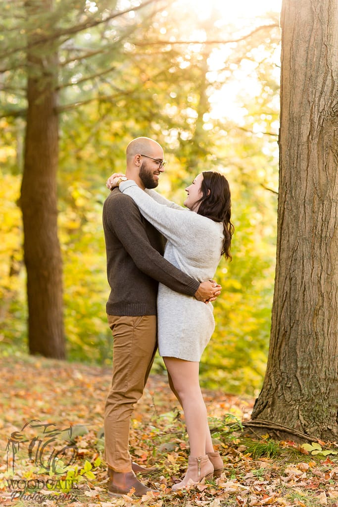 London Ontario fall engagement session
