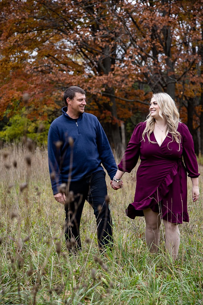 Engagement session Medway Forest London Ontario